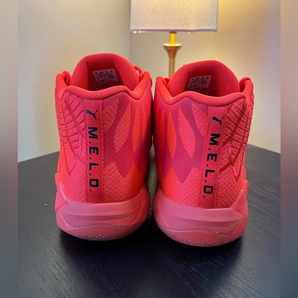 Puma LaMelo Ball MB.01 - Red Blast - Size 15 - Good Condition w/ Original Box - Picture 4 of 8